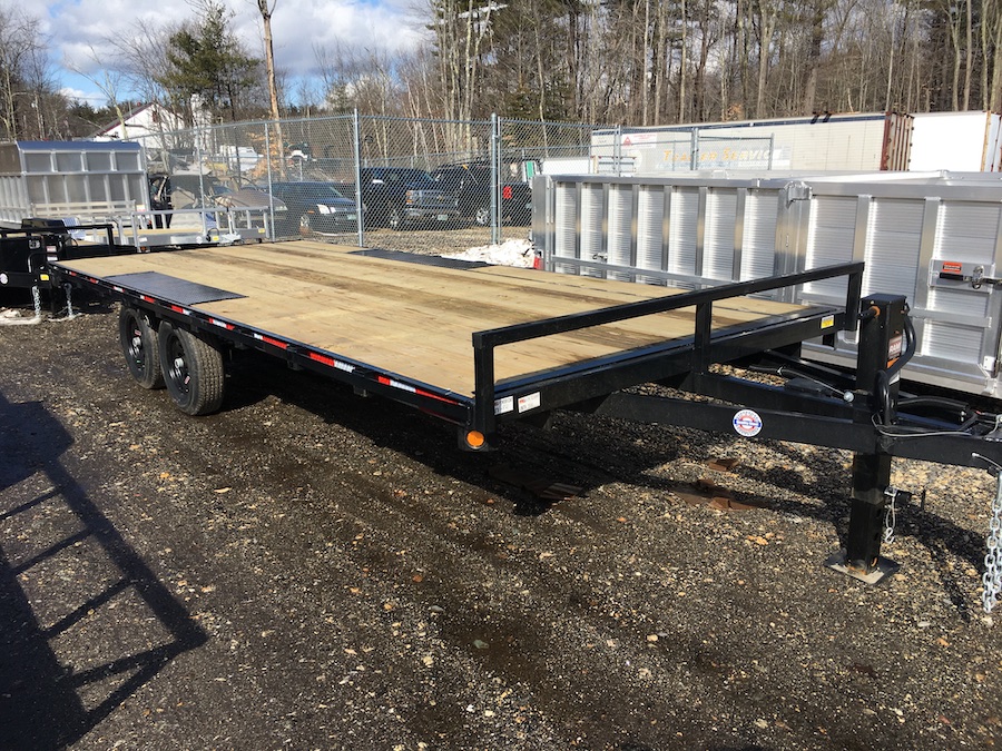 DECK OVER EQUIPMENT TRAILER.