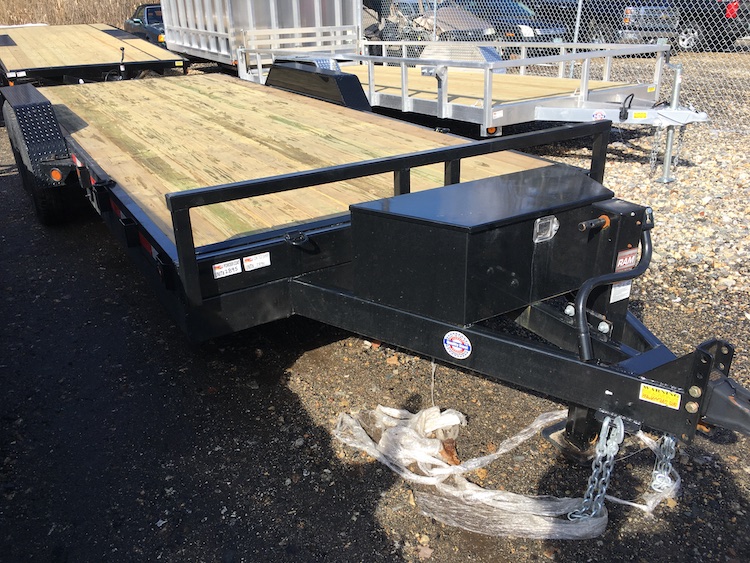 TILT DECK EQUIPMENT TRAILER