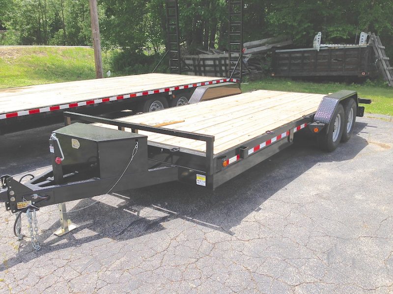 7 TON EQUIPMENT TRAILER