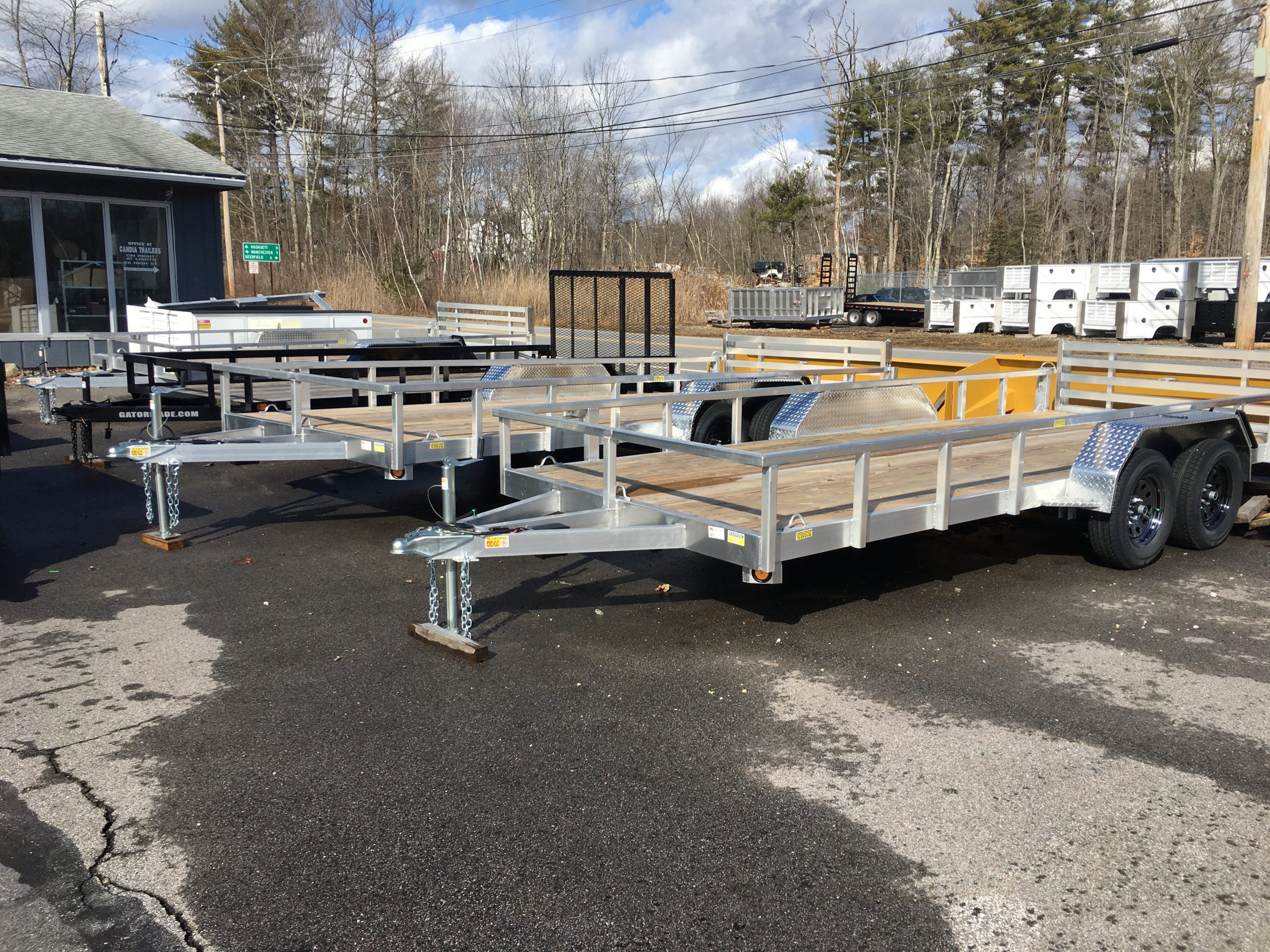 ALUMINUM LANDSCAPE TRAILERS ALUMINUM LANDSCAPE TRAILERS